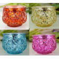 Haonai glass hot sale! fancy glass candle cup